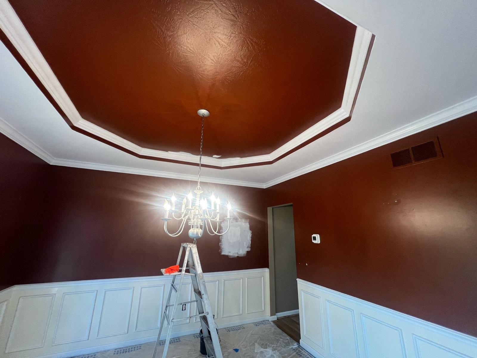 Formal Dining Room Repaint — after painting