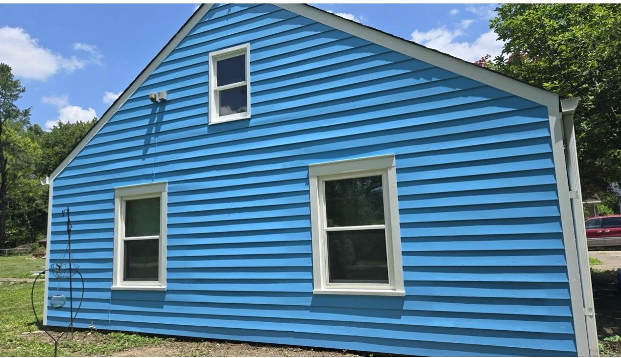 Cottage Exterior Color Change — after painting